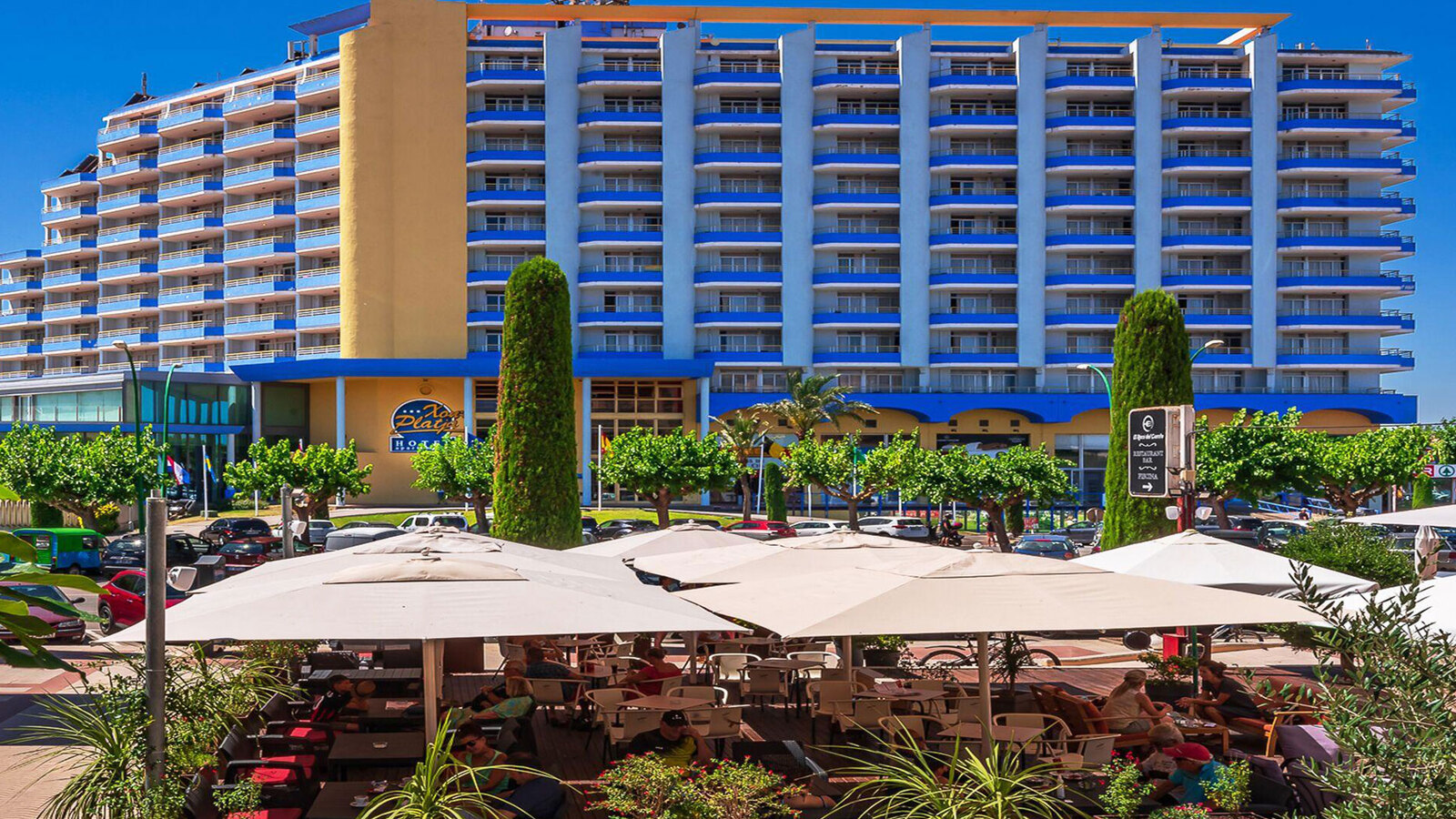 L'hôtel du séjour à Empuriabrava